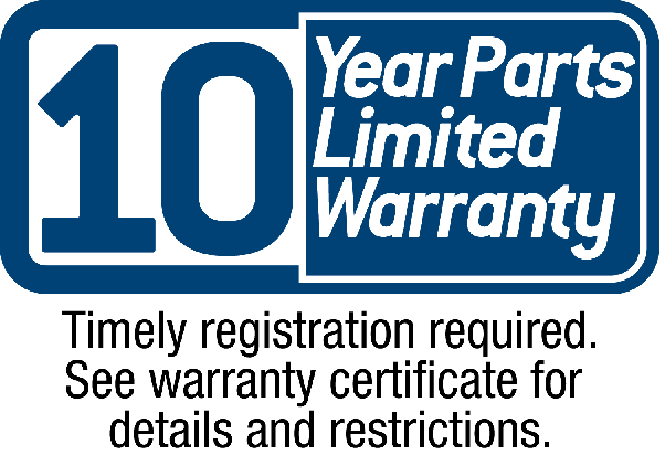 tempstar 10 year warranty logo